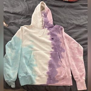 Champion Pastel Tie-Dye Hoodie